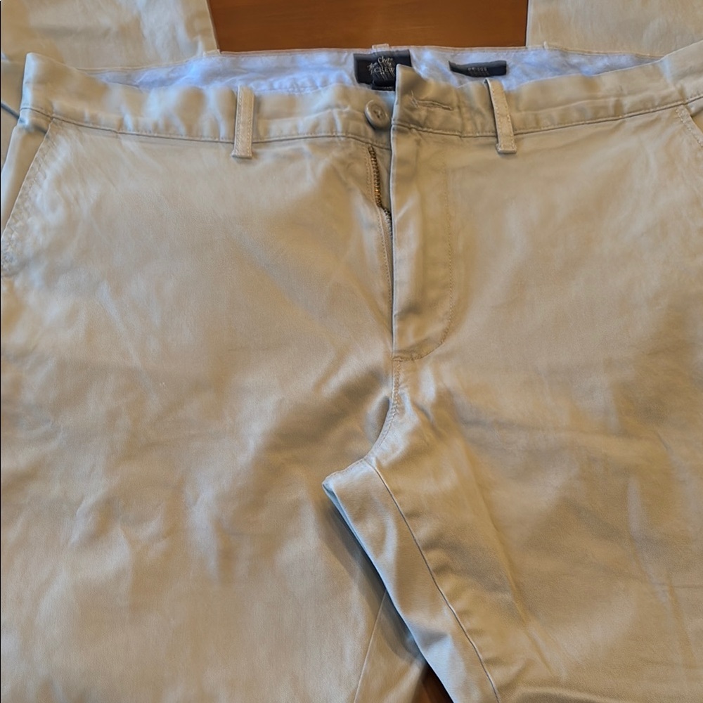 J crew Men's Flex Chino Driggs Khaki Pants